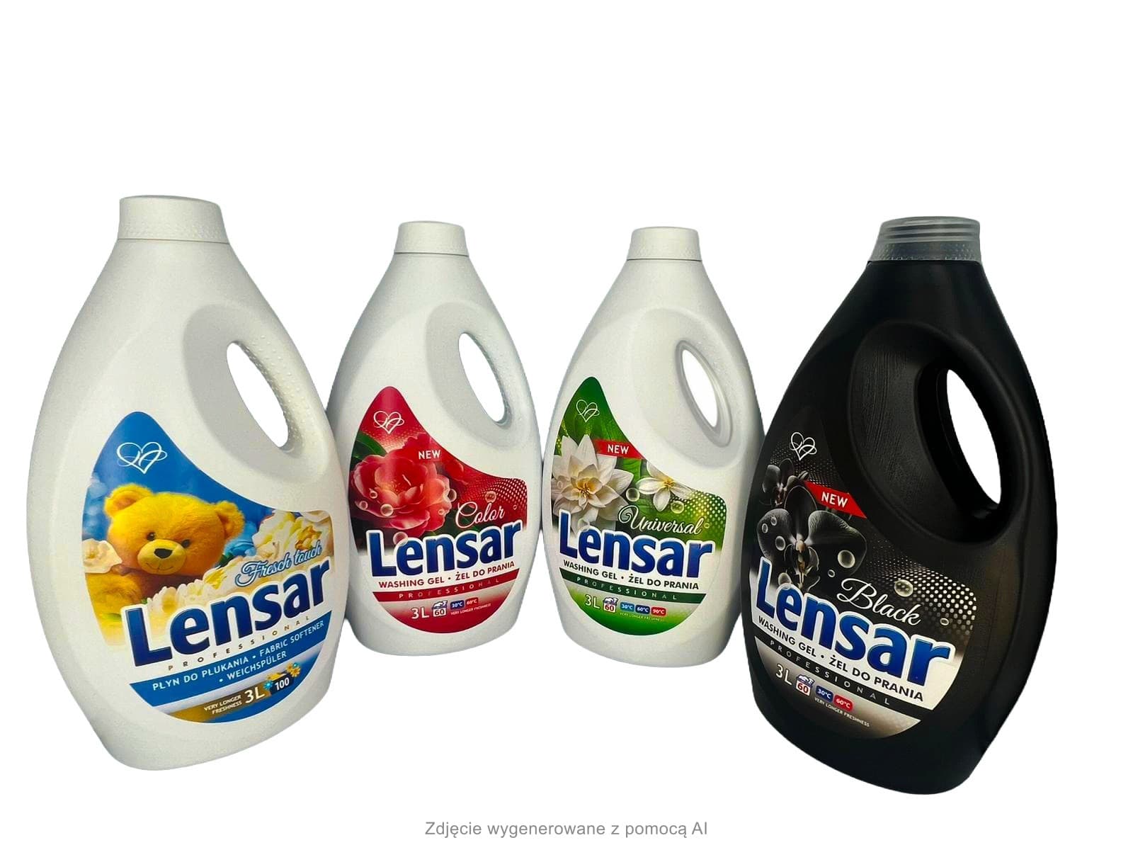 Lensar Professional — zestaw 4×3L