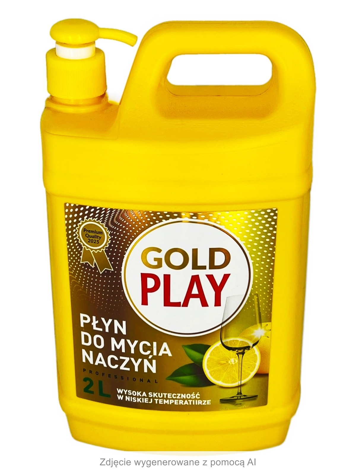 GoldPlay Płyn do mycia naczyń — cytrynowy — Zdjęcie produktu