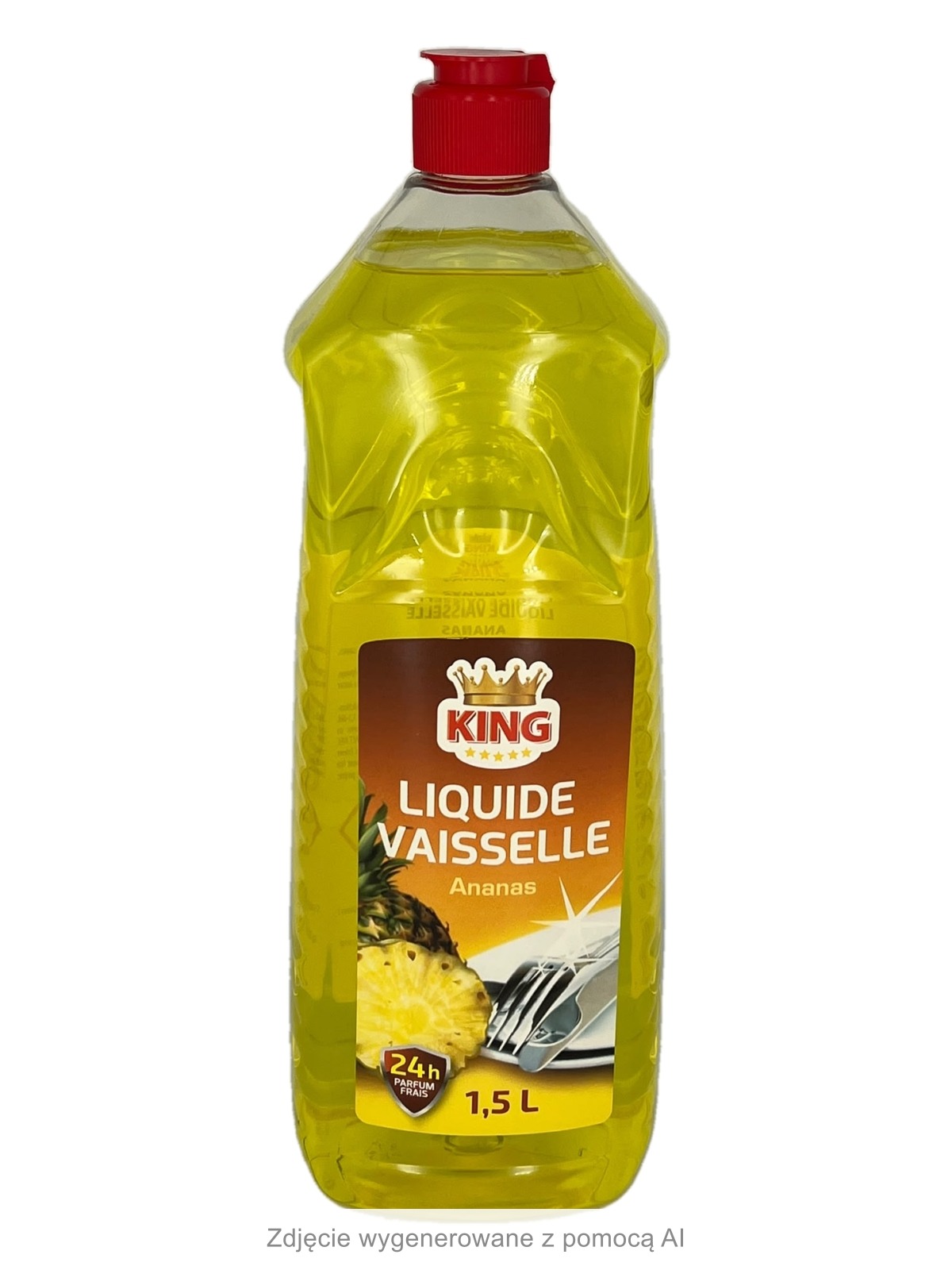 King Płyn do mycia naczyń — Ananas — Zdjęcie produktu