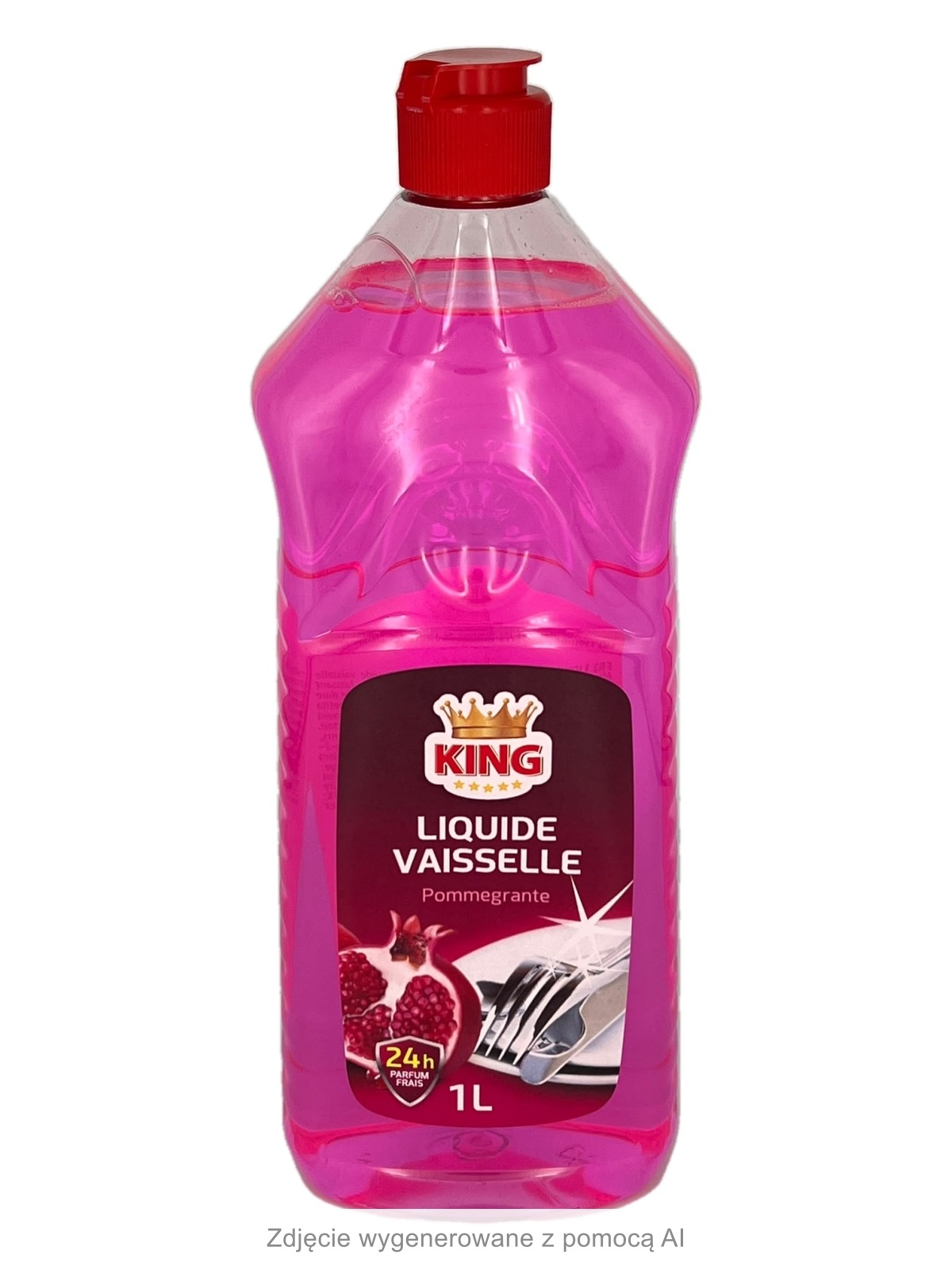 King Płyn do mycia naczyń — Granat — Zdjęcie produktu